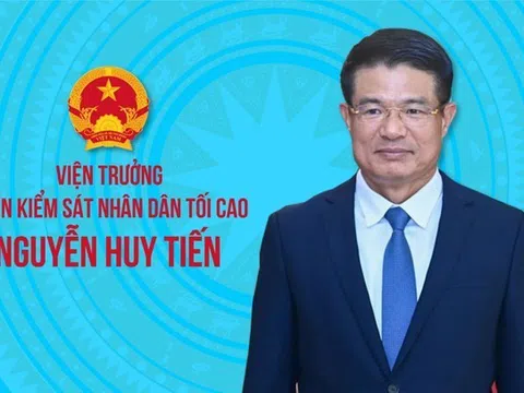 Ông Nguyễn Huy Tiến tái đắc cử Viện trưởng Viện Kiểm sát nhân dân Tối cao