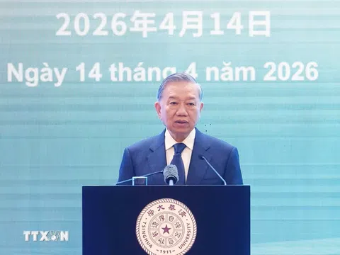 Tổng Bí thư, Chủ tịch nước Tô Lâm phát biểu chính sách tại Đại học Thanh Hoa (Trung Quốc)