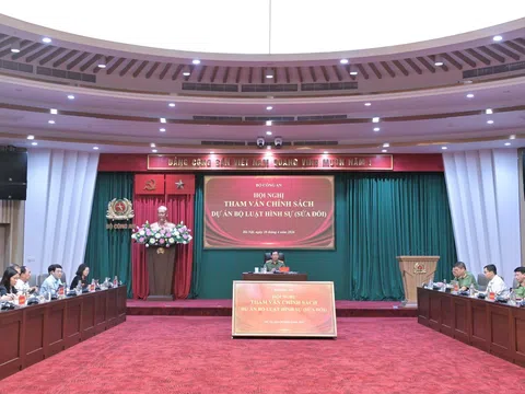 Tham vấn chính sách dự án Bộ luật Hình sự (sửa đổi): Hoàn thiện hành lang pháp lý phòng, chống tội phạm trong tình hình mới