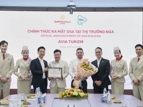 Sun PhuQuoc Airways ra mắt GSA tại 3 thị trường quốc tế, mở thêm 3 đường bay nội địa