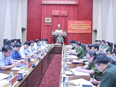 Hội nghị tham vấn chính sách dự án Luật Bảo vệ công trình quan trọng liên quan đến an ninh quốc gia