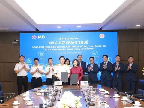 MB và cơ quan thuế ký kết hợp tác: Lấy người nộp thuế làm trung tâm – Lấy chuyển đổi số làm nền tảng