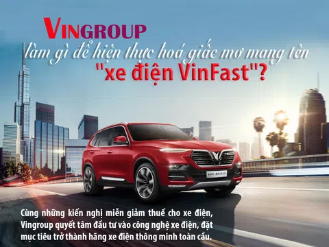 Vingroup làm gì để hiện thực hoá giấc mơ mang tên "xe điện VinFast"?