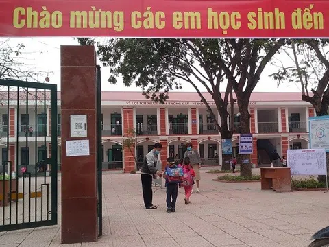 Trường Tiểu học Phụng Châu (huyện Chương Mỹ - Hà Nội): Xây dựng trường học an toàn, linh hoạt trong phòng chống dịch Covid-19