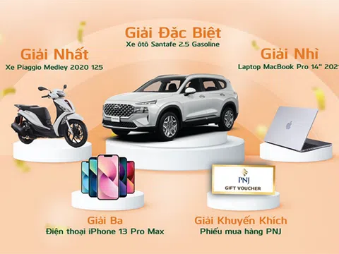 CƠ HỘI SỞ HỮU Ô TÔ HUYNDAI SANTA FE VÀ HÀNG TRĂM PHẦN QUÀ GIÁ TRỊ KHI MUA BẢO HIỂM FWD TẠI VIETCOMBANK