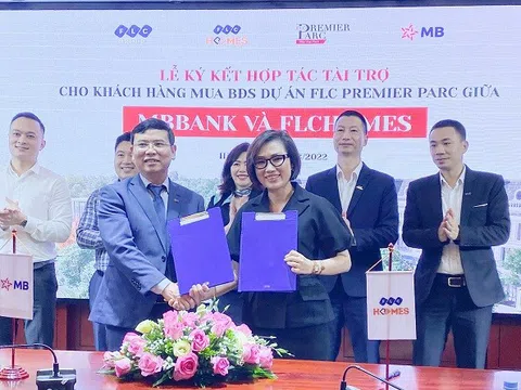 FLCHOMES VÀ MB HỢP TÁC TÀI TRỢ CHO KHÁCH HÀNG MUA DỰ ÁN FLC PREMIER PARC