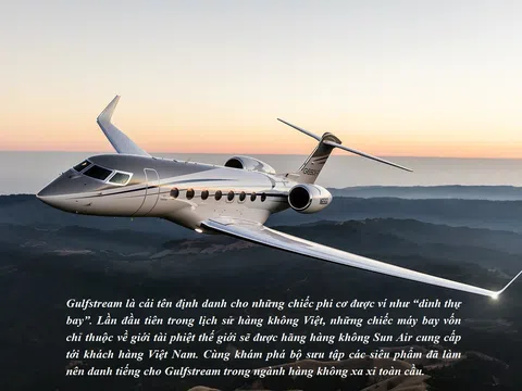 Bộ sưu tập các siêu phẩm làm nên danh tiếng của Gulfstream trong ngành hàng không xa xỉ