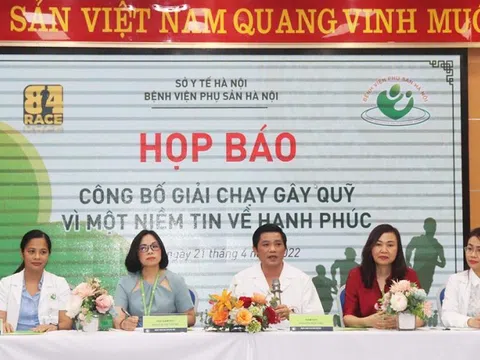 Hãy chạy bộ cùng bệnh viện Phụ Sản Hà Nội nhằm gây quỹ “Vì một niềm tin về hạnh phúc”