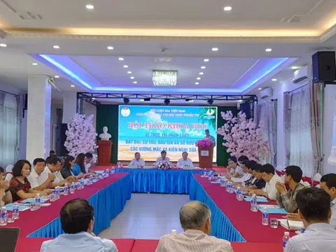 Cụm chi đua số 6 Hội luật gia VN tổ chức Hội thảo: THỰC THI PHÁP LUẬT ĐẤT ĐAI, CƯ TRÚ, ĐẤU GIÁ VÀ SỞ HỮU TRÍ TUỆ NHỮNG VƯỚNG MẮC VÀ KIẾN NGHỊ SỬA ĐỔI