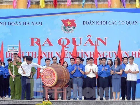 Đoàn Khối các cơ quan Trung ương ra quân chiến dịch Thanh niên tình nguyện hè 2022