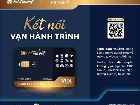 SeABank, Tập đoàn BRG và Vietnam Airlines ra mắt thẻ đồng thương hiệu SeATravel với nhiều ưu đãi du lịch, nghỉ dưỡng, mua sắm