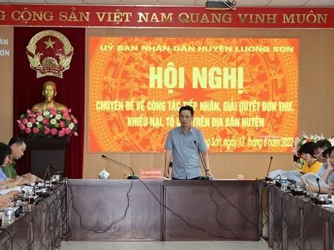 Huyện Lương Sơn – Hoà Bình: Cải cách hành chính - Chìa khóa thúc đẩy phát triển.