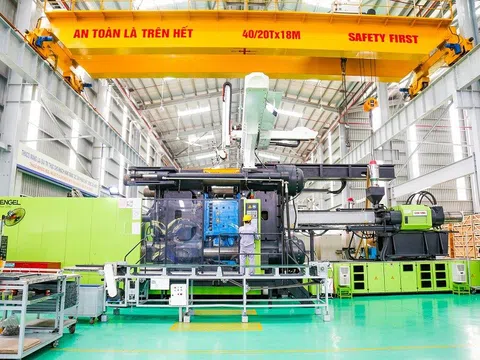 Nhà máy linh kiện nhựa đẩy mạnh xuất khẩu bồn nhựa sang Mỹ