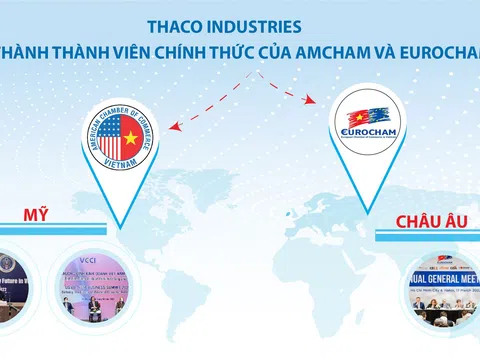 THACO Industries trở thành thành viên chính thức của AMCHAM và EUROCHAM