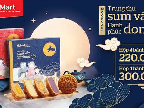 “Trung thu sum vầy, Hạnh phúc đong đầy” với bộ sưu tập Bánh Trung thu từ WinMart