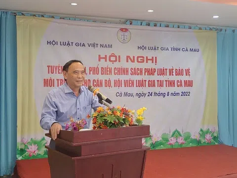 Hội nghị tuyên truyền, phổ biến chính sách, pháp luật về bảo vệ môi trường cho hội viên Hội Luật gia Việt Nam