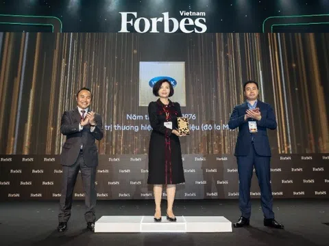 Vinamilk – Thương hiệu “tỷ USD” duy nhất trong Top 25 thương hiệu F&B dẫn đầu của Forbes Vietnam