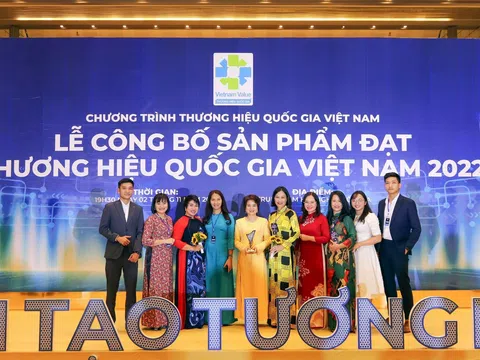 Sao Thái Dương vinh dự có 3 sản phẩm đạt giải Thương hiệu Quốc gia Việt Nam 2022