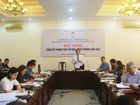 Cụm thi đua số 6 ( Hội Luật gia VN) tiên phong, đi đầu trong công tác tham mưu, phản biện chính sách pháp luật