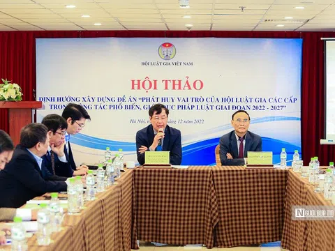 Định hướng xây dựng Đề án “Phát huy vai trò của Hội Luật gia các cấp trong công tác phổ biến, giáo dục pháp luật giai đoạn 2022 – 2027”