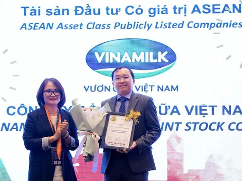 Vinamilk là doanh nghiệp Việt Nam duy nhất được vinh danh là tài sản đầu tư có giá trị của ASEAN