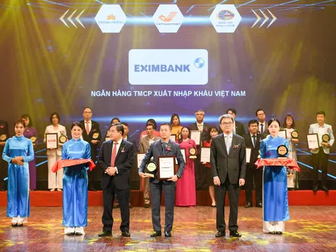Eximbank nhận giải thưởng nhãn hiệu nổi tiếng Việt Nam