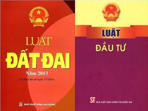 Chưa thống nhất trong một số qui định của Luật Đầu tư và Luật Đất đai