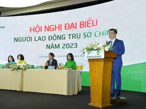 Vietcombank tổ chức thành công Hội nghị đại biểu người lao động Trụ Sở chính năm 2023