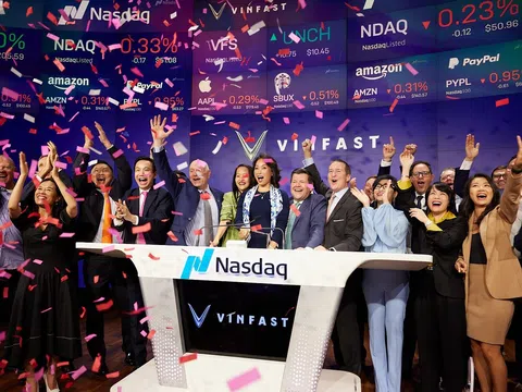 VinFast chính thức niêm yết trên Nasdaq Global Select Market giá trị vốn hoá hơn 23 tỷ USD