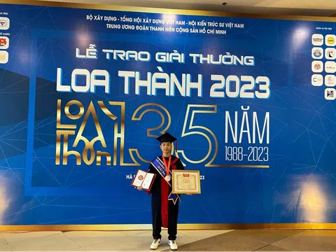 Sinh viên Trường Đại học Thủy Lợi đạt giải thưởng Loa Thành lần thứ 35