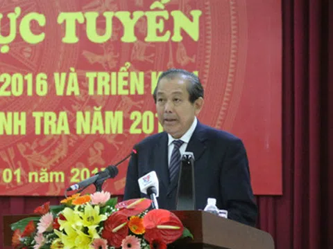 Phó Thủ tướng Trương Hòa Bình: 'Không vì áp lực nào bẻ cong pháp luật'