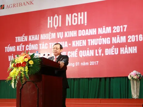 Agribank tổ chức Hội nghị triển khai nhiệm vụ kinh doanh năm 2017