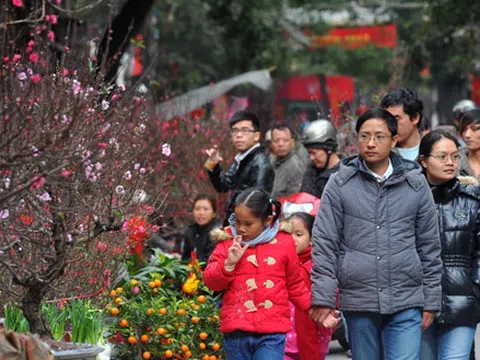 Chợ Tết ở quê