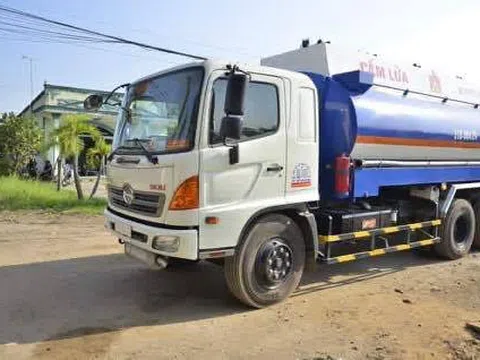 Bộ Công an bắt đường dây rút ruột các xe bồn chở xăng dầu