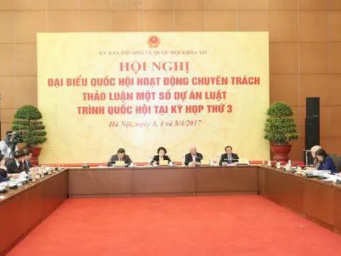 UBTVQH thảo luận 5 dự án Luật quan trọng