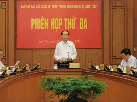 Sắp kiểm tra nhiệm vụ cải cách tư pháp ở các tỉnh