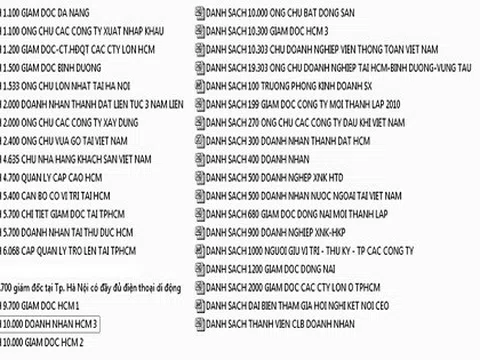 Mua bán trái phép thông tin cá nhân - bao giờ phạt mạnh tay?