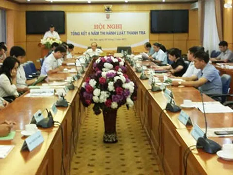 Bộ Tư pháp: Tổng kết 6 năm thi hành Luật thanh tra