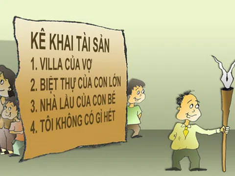 Chỉ có 77 trường hợp được xác minh tài sản trong năm 2016