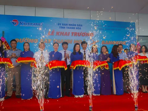 Khai trương đường bay quốc tế đầu tiên tại Thanh Hoá