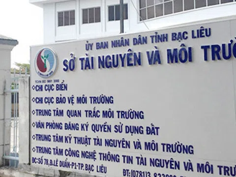 Nguyên giám đốc thuộc Sở Tài nguyên Bạc Liêu bị khai trừ Đảng