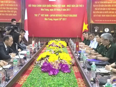 ​Đối thoại chính sách quốc phòng Việt Nam - Nhật Bản lần thứ 5