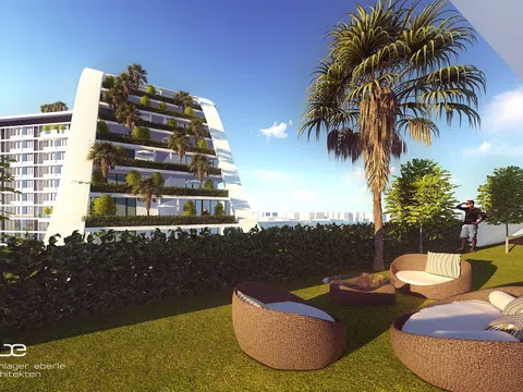 2.000 khách hàng dự lễ giới thiệu khách sạn “xanh” có bể bơi dài nhất Việt Nam