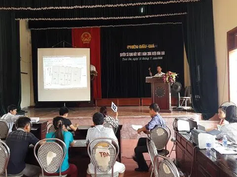 Vi phạm về hình thức Đấu giá: Tăng cường chế tài xử phạt