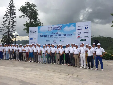 Giải HANOI NOTARY GOLF 2017 chính thức khởi tranh tại FLC Halong Golf Club: Hơn 600 golfer tham dự HANOI NOTARY GOLF tại FLC Halong Golf Club
