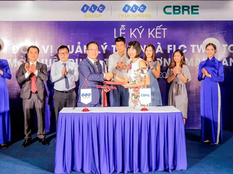 Tập đoàn FLC bổ nhiệm CBRE quản lý tòa tháp đôi FLC Twin Towers