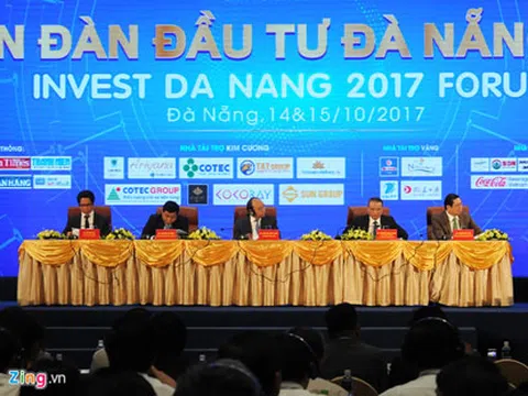 Thủ tướng điều hành 'Diễn đàn đầu tư Đà Nẵng 2017'