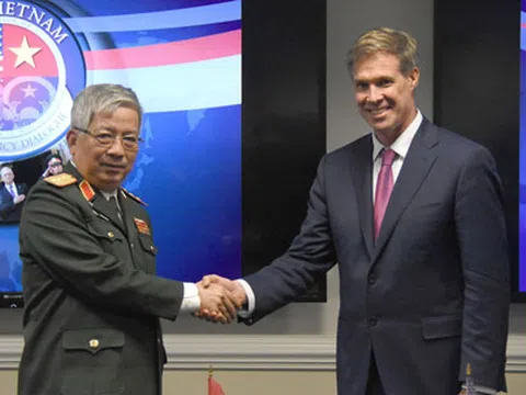 Thượng tướng Nguyễn Chí Vịnh đối thoại quốc phòng ở Hoa Kỳ