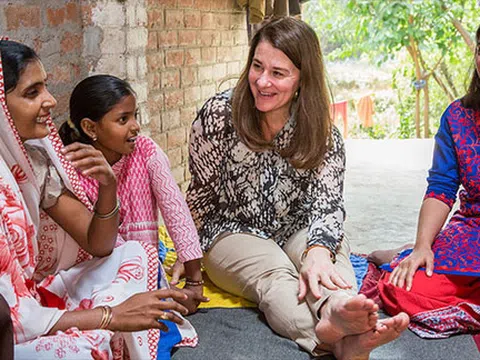 Melinda Gates - 'chiến binh' kiên cường vì quyền phụ nữ