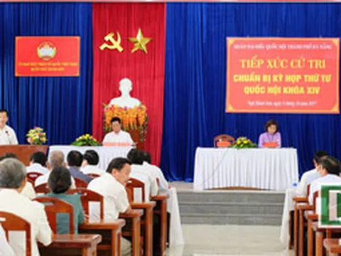 Đại biểu Quốc hội TP Đà Nẵng tiếp xúc cử tri:  "Đừng để quan chức móc nối đại ca, đại gia làm lũng đoạn kinh tế!"